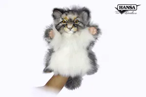 Hovedbilde HansaCreation hånddukke Pallas katt