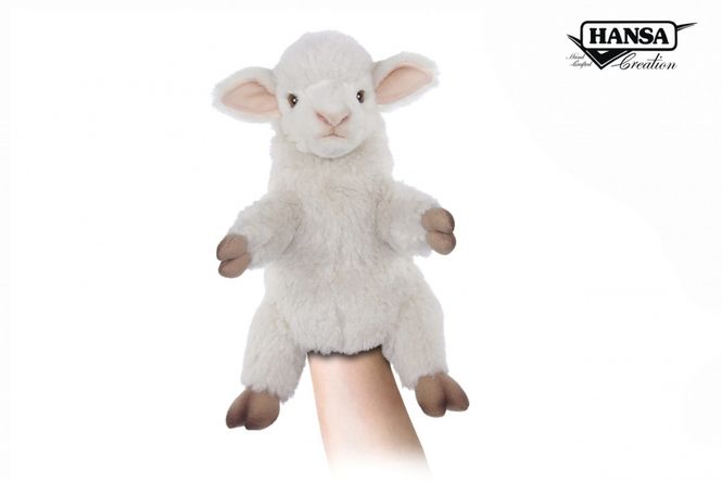Hovedbilde HansaCreation hånddukke lam